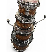Used TAMA 4 Piece Starclassic MOLTEN BROWN BURST Drum Kit