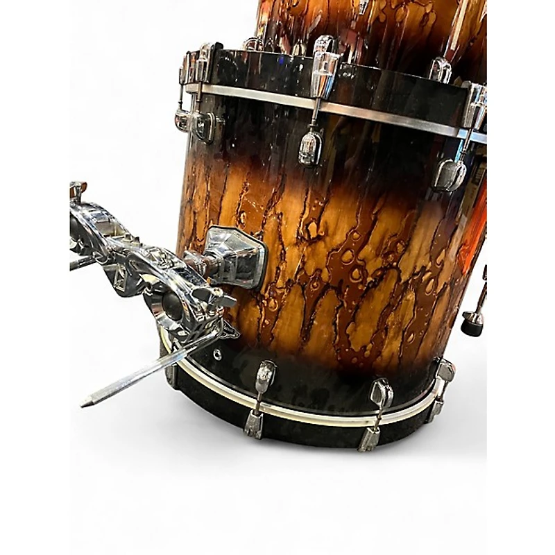 Used TAMA 4 Piece Starclassic MOLTEN BROWN BURST Drum Kit