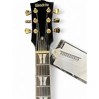 Used Woodrite Warlord Gold Burst Solid Body Electric Guitar