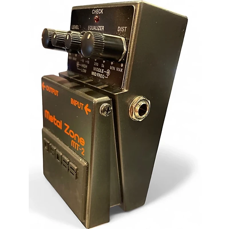 Used BOSS MT2 Metal Zone Distortion Effect Pedal