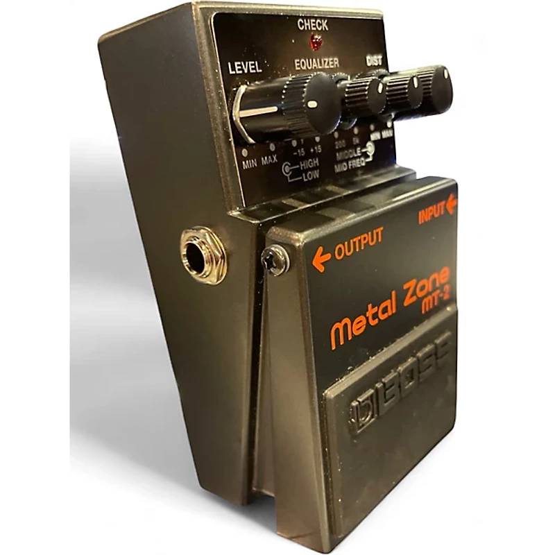 Used BOSS MT2 Metal Zone Distortion Effect Pedal