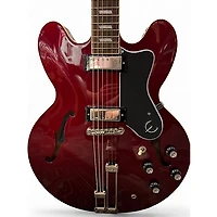 Used Epiphone RIVIERA Red Hollow Body Electric Guitar