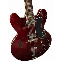Used Epiphone RIVIERA Red Hollow Body Electric Guitar