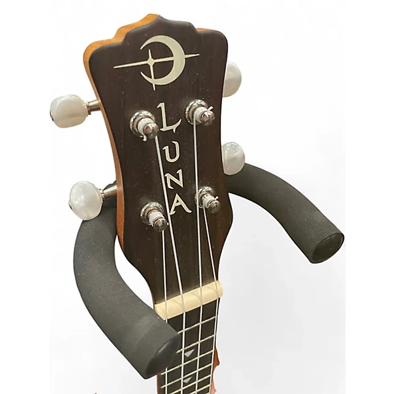 Used Luna Concert Tattoo Natural Ukulele