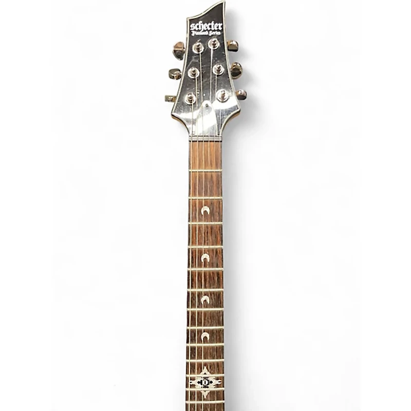 Used Schecter Guitar Research Hellraiser Deluxe Black Cherry Solid Body Electric Guitar