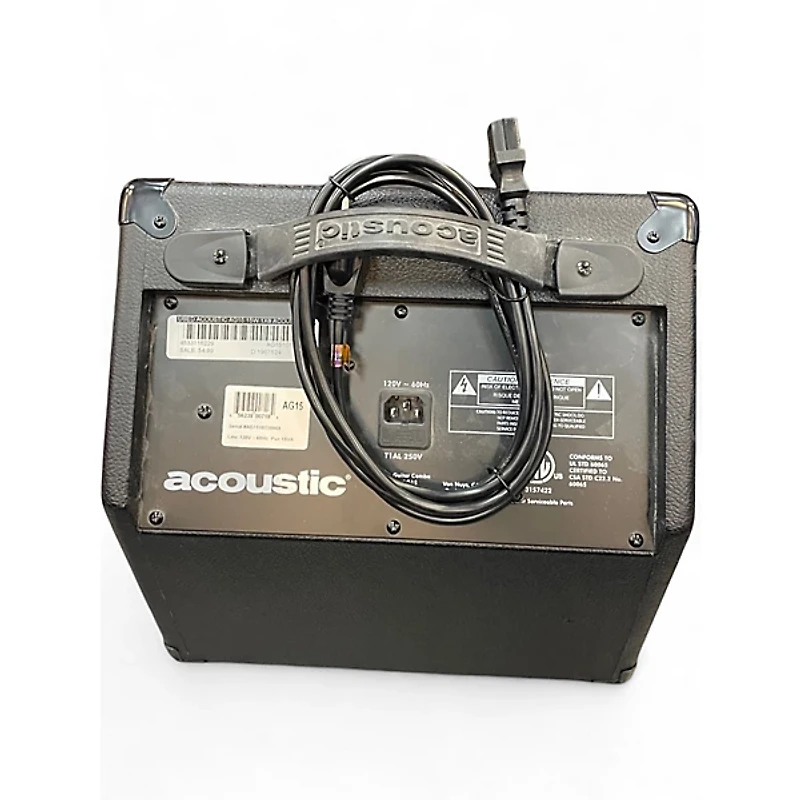 Used Acoustic AG15 15W 1X8 Acoustic Guitar Combo Amp