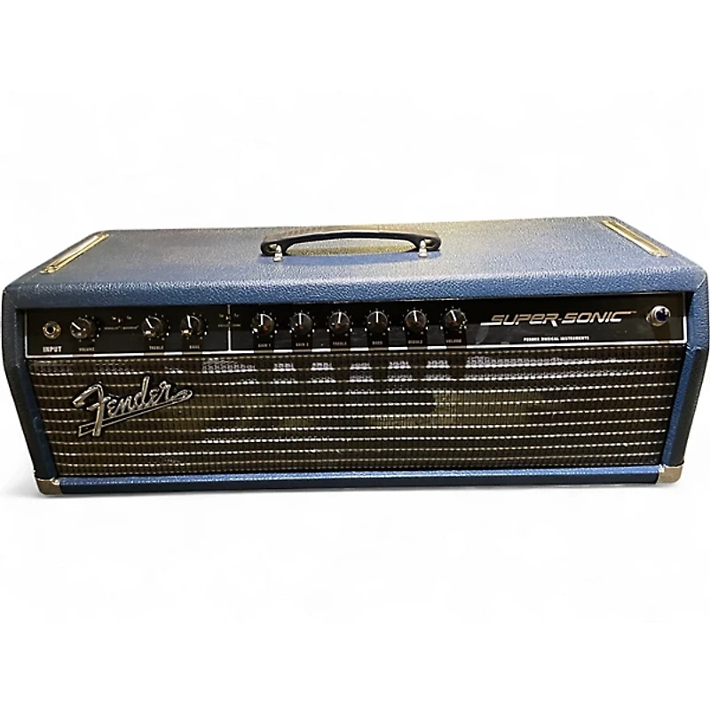Used 2000s Fender Super Sonic 60 60W Tube Guitar Amp Head