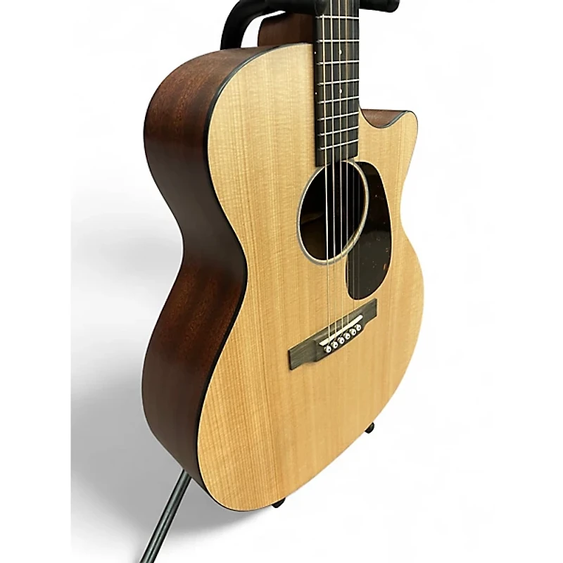 Used Martin OMC-10E Natural Acoustic Electric Guitar