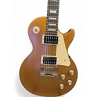 Used 2012 Gibson Les Paul Tribute Gold Top Solid Body Electric Guitar
