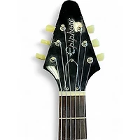 Used Epiphone Flying V Ebony Solid Body Electric Guitar