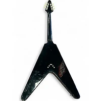 Used Epiphone Flying V Ebony Solid Body Electric Guitar