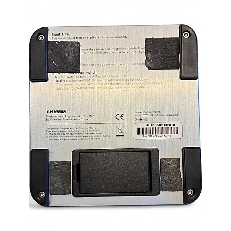 Used Fishman Aura Spectrum DI Imaging Guitar Preamp