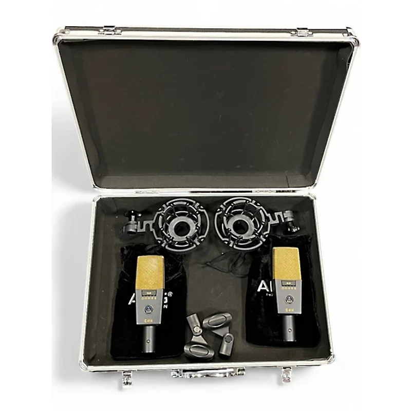 Used AKG C414XLII/ST Stereo Set Condenser Microphone