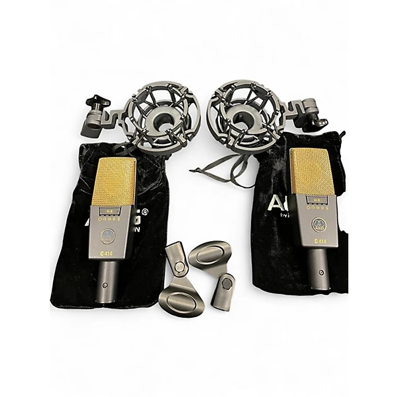Used AKG C414XLII/ST Stereo Set Condenser Microphone