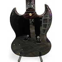 Used Epiphone Custom SG Black Solid Body Electric Guitar