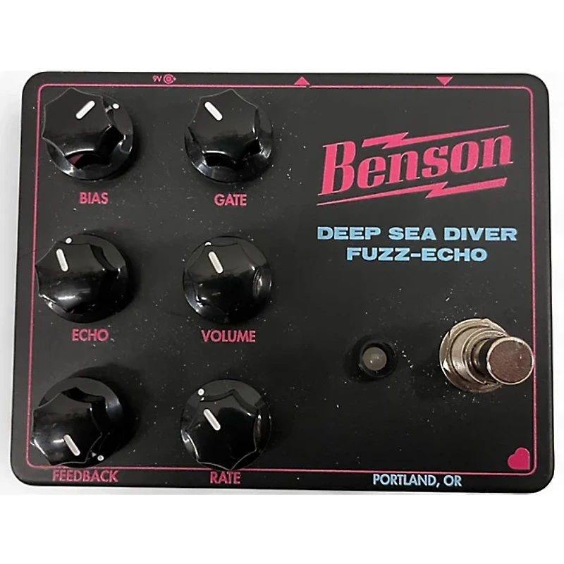 Used Benson Amps Deep Sea Diver Fuzz-Echo Effect Pedal