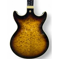 Used Ibanez AM93 Artcore ANTIQUE YELLOW SUNBURST Hollow Body Electric Guitar