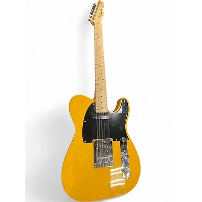 Used Squier Affinity Telecaster Butterscotch Blonde Solid Body Electric Guitar
