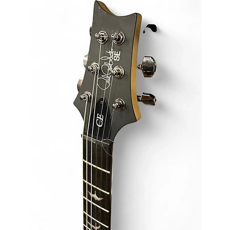 Used PRS SE Swamp Ash CE 24 Sandblasted Red Solid Body Electric Guitar