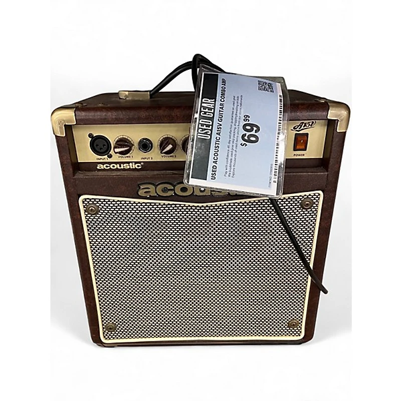 Used Acoustic A15V Guitar Combo Amp