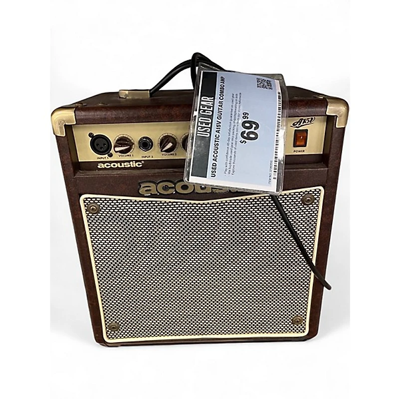 Used Acoustic A15V Guitar Combo Amp