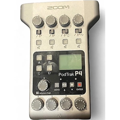Used Zoom PodTrak P4 MultiTrack Recorder