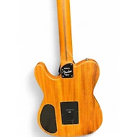 Used Fender Acoustasonic Player Telecaster yellow Acoustic Electric Guitar