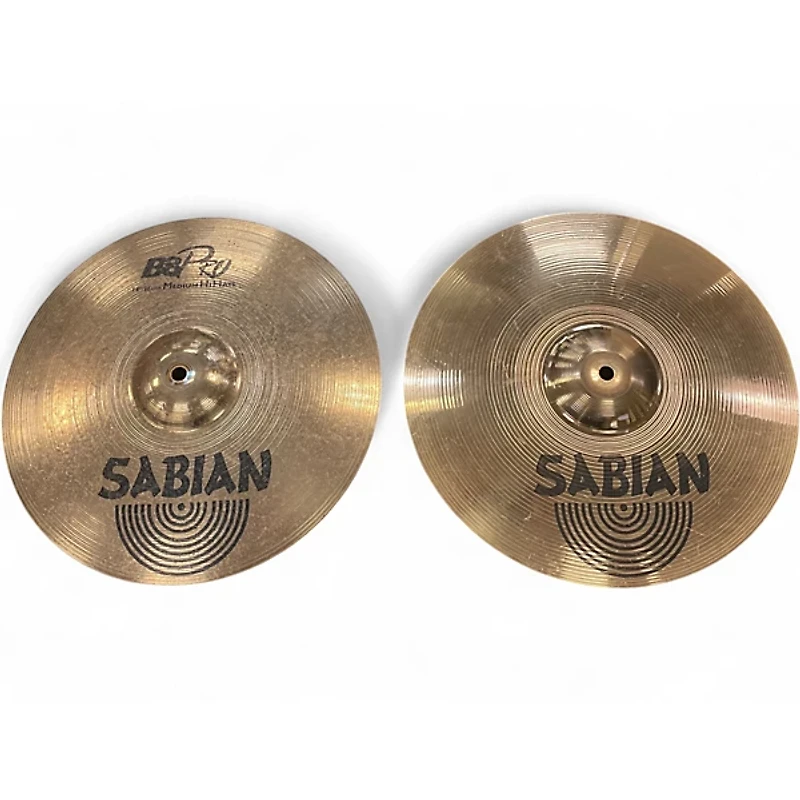 Used SABIAN 14in B8 Pro Hi Hat Pair Cymbal
