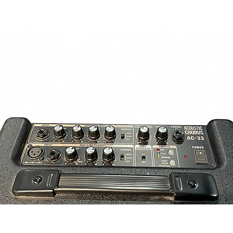 Used Roland AC33 30W Stereo Acoustic Guitar Combo Amp