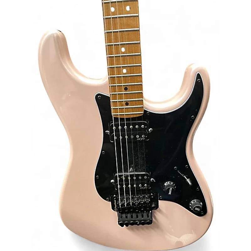 Used Squier Contemporary Stratocaster Shell Pink Solid Body Electric Guitar