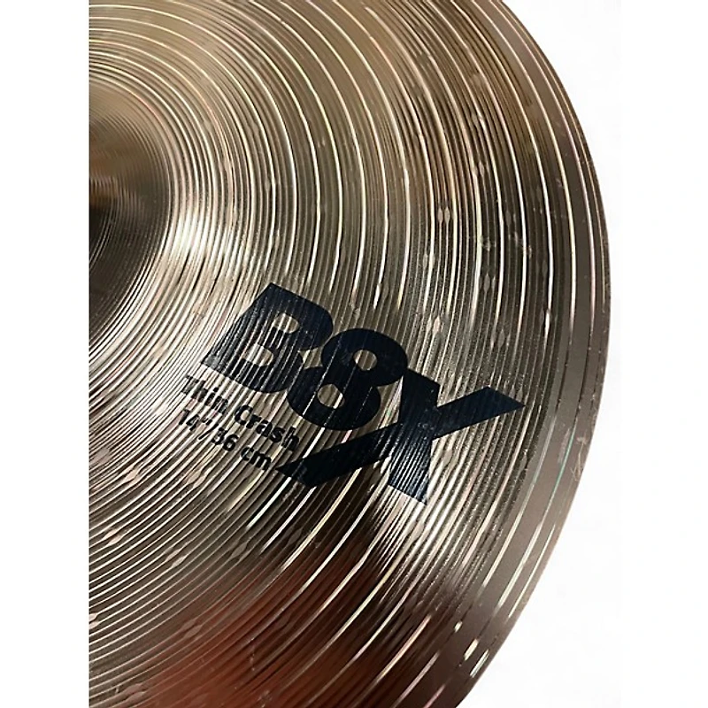 Used SABIAN 14in B8X CRASH Cymbal