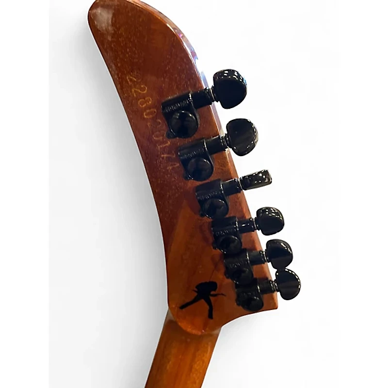 Used Gibson CAORINA FLYING V WALNUT  Brown Solid Body Electric Guitar