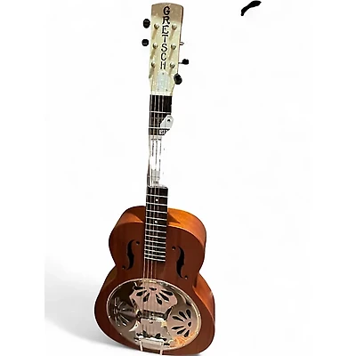 Used Gretsch Guitars G9200 Boxcar Round Neck Natural Resonator Guitar