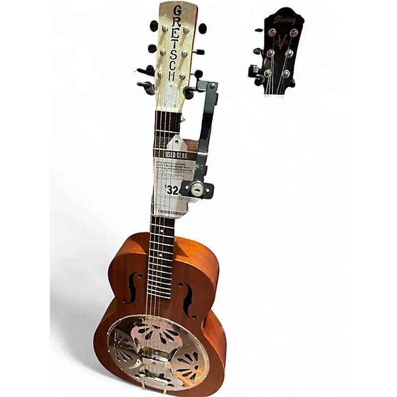 Used Gretsch Guitars G9200 Boxcar Round Neck Natural Resonator Guitar