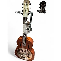 Used Gretsch Guitars G9200 Boxcar Round Neck Natural Resonator Guitar