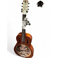 Used Gretsch Guitars G9200 Boxcar Round Neck Natural Resonator Guitar