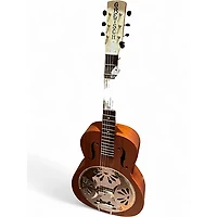 Used Gretsch Guitars G9200 Boxcar Round Neck Natural Resonator Guitar