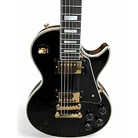Used Epiphone INSPIRED BY GIBSON LES PAUL CUSTOM BLACK Solid Body Electric Guitar