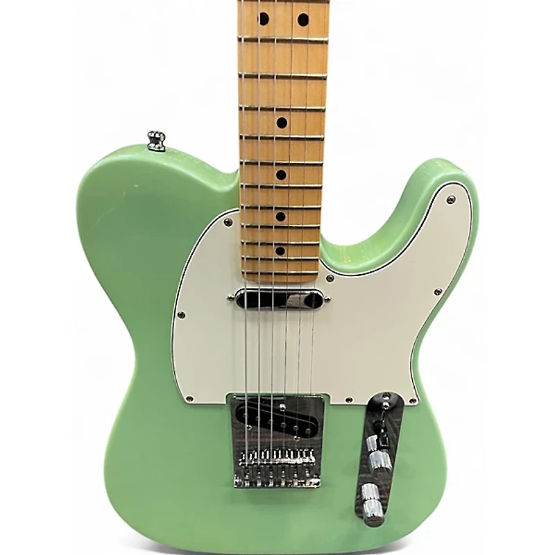 Used Fender Player Telecaster Seafoam Green Solid Body Electric Guitar