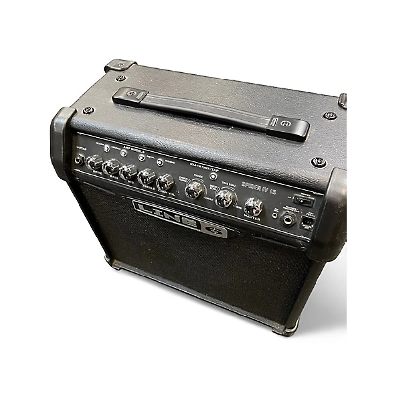 Used Line 6 Spider IV 15W 1X8 Guitar Combo Amp