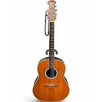 Used Ovation CC067LH Celebrity  Natural Acoustic Electric Guitar