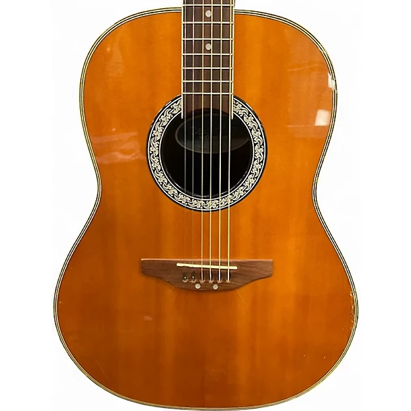 Used Ovation CC067LH Celebrity  Natural Acoustic Electric Guitar