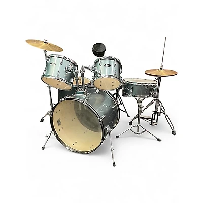 Used Pearl 5 Piece Roadshow Charcoal Metallic Drum Kit