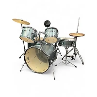 Used Pearl 5 Piece Roadshow Charcoal Metallic Drum Kit