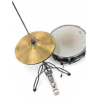 Used Pearl 5 Piece Roadshow Charcoal Metallic Drum Kit