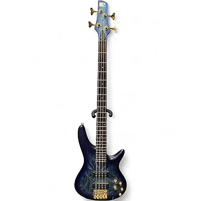 Used Ibanez SR300EDX COSMIC BLUE Electric Bass Guitar