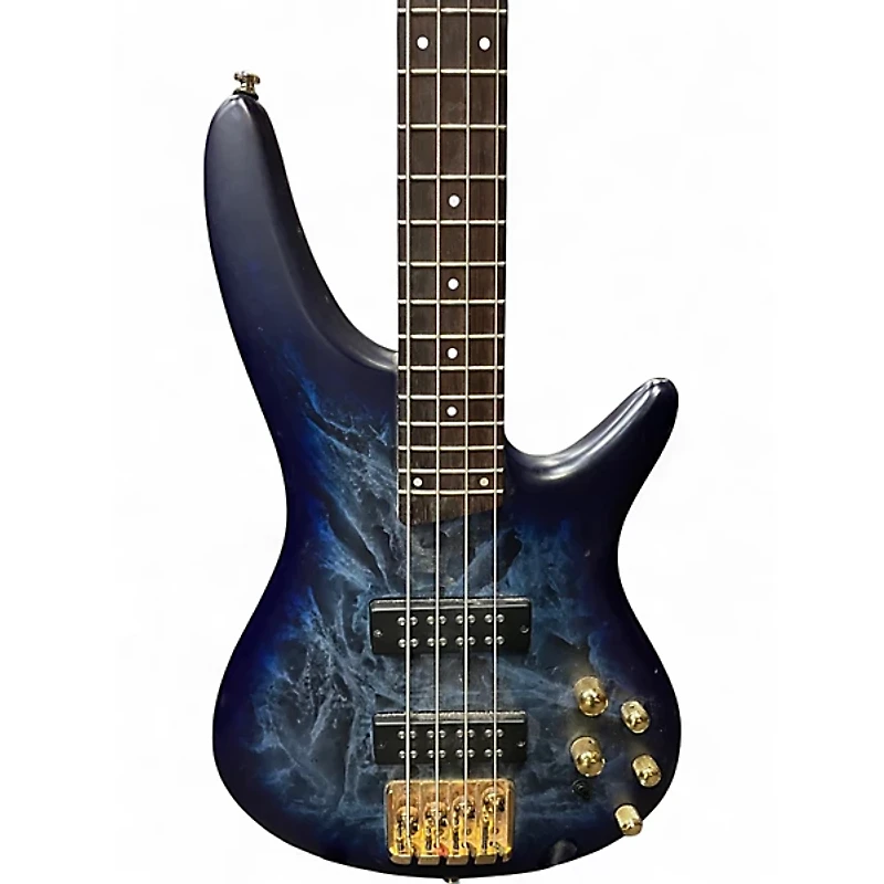 Used Ibanez SR300EDX COSMIC BLUE Electric Bass Guitar