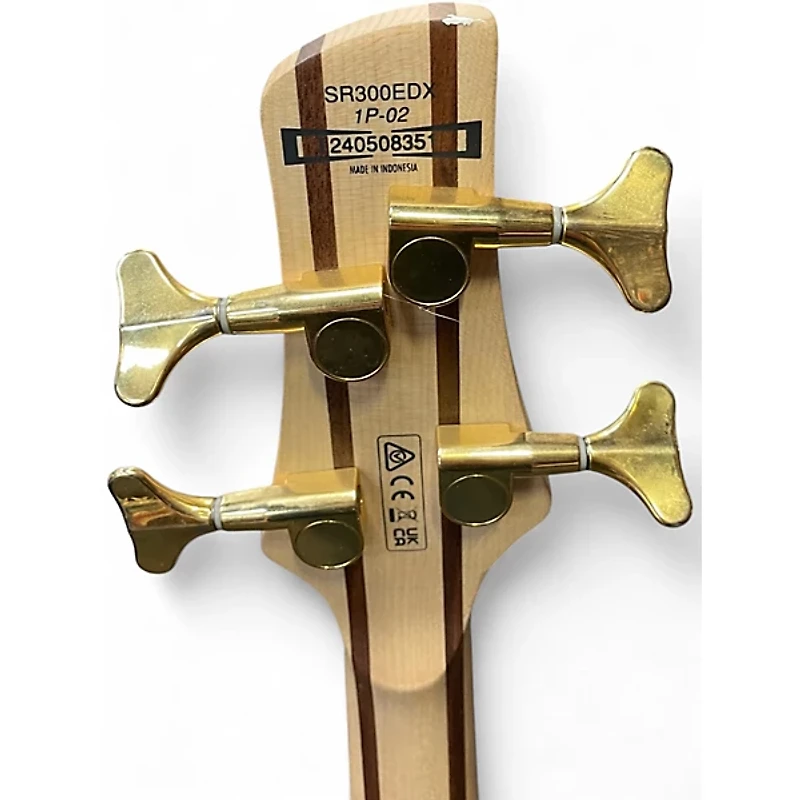 Used Ibanez SR300EDX COSMIC BLUE Electric Bass Guitar