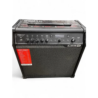 Used Line 6 Spider V 60 1x10 MKII Guitar Combo Amp