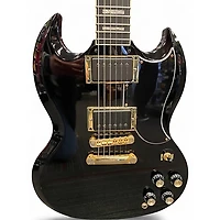 Used Epiphone SG Custom Ebony Solid Body Electric Guitar